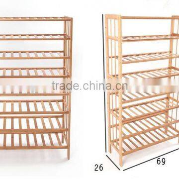 Brief Bamboo shoes rack