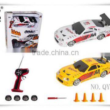 High speed 1:24 4 channel electric rc drift car