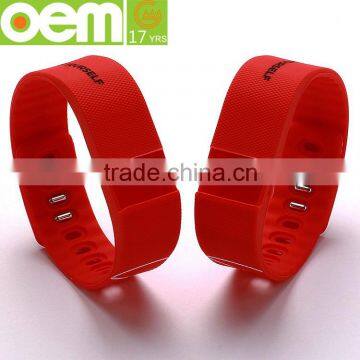 2015 Colorful Soft Silicone Bluetooth Smart Band,smart Wrist Band,rubber Smart Watch Band photo-3