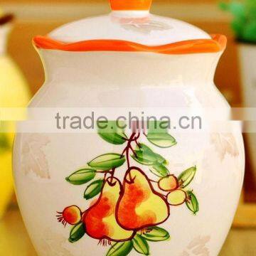 large ceramic storage jar