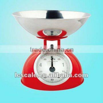 stainless steel mechanical kitchen scale