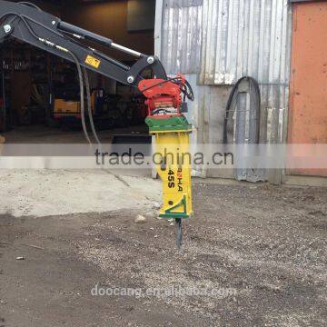 Mini excavator hydraulic hammer with good quality