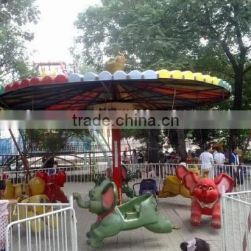 Children's Favorite&Popular!!!Amusement Theme Park Kids Rides Flying Elephant!!!