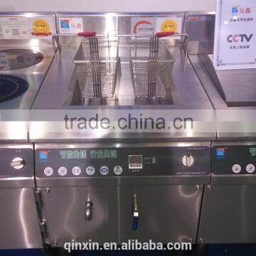 Stainless Steel Hotel Commercial Stainless Steel Easy Clean Deep Fryer,commercia Electric Deep Fryer Commercial 380v photo-5