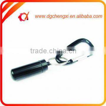 Custom D Shaped Carabiner Hook With Earplug Box