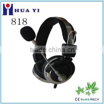 new wired computer earphone&headphone with microphone factory supply