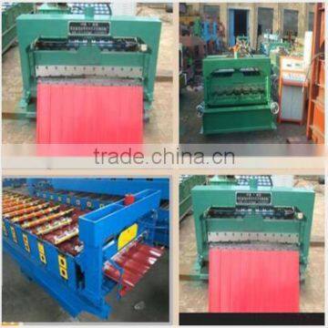 C21/C10 color steel double layer roll forming machine for russian