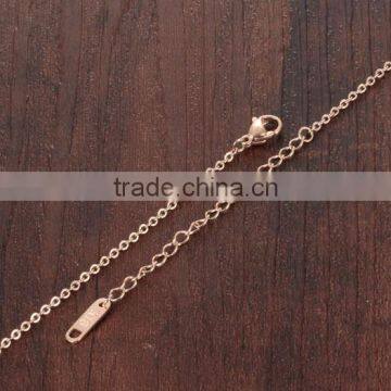 ^_^ 2016 Wholesale Beautiful Necklace Rose Gold Plated Key Pendant Necklace For Couple Costume Jewelry Factory Direct @_@ photo-6