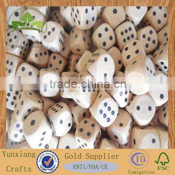 16mm Wooden Dice Board Games Bar Party Toy