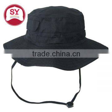 Wholesale custom blank bucket hat with string