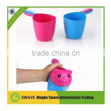 Lovely Bear Shape Bath Shampoo Rinse Cup for Child /Safe Plastic Child Wash Hair Cartoon Bath Shampoo Rinse Cup P76520 photo-3