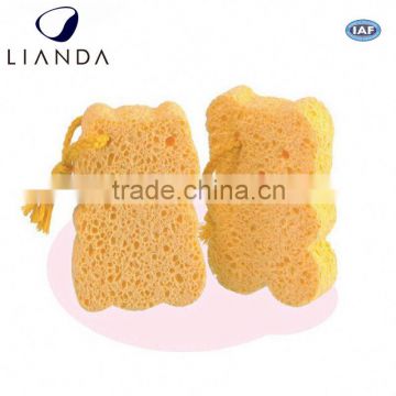 wholesale hot selling biodegradable face cleaning sponge Made From Natural Vegetable