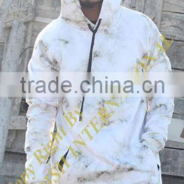 All over printed elongated hoodies, cutom printed hoodies