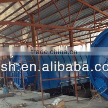 condensors cooling system about tire pyrolysis machine to fuel oil
