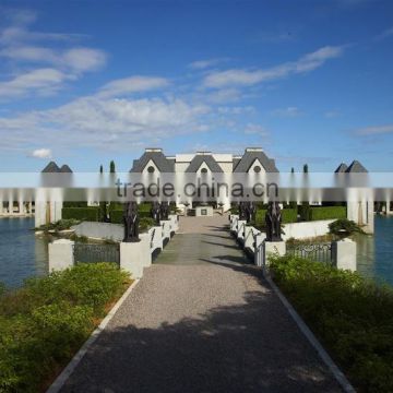 Chateau renovation external cladding natural limestone curtain wall