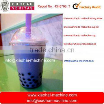 plastic tea cup making machine