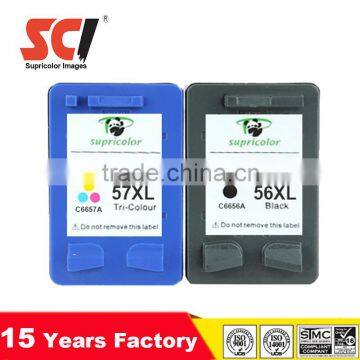 Remanufactured Ink Cartridge for HP C6656A/CC6657A/C6658A(HP 56/HP 57/HP 58))