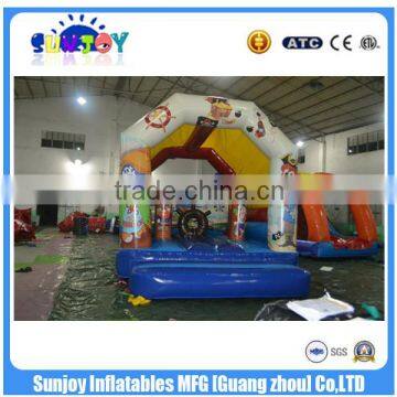 SUNJOY 2016 new designed cheap bouncy castle prices minion inflatable bounce house for sale