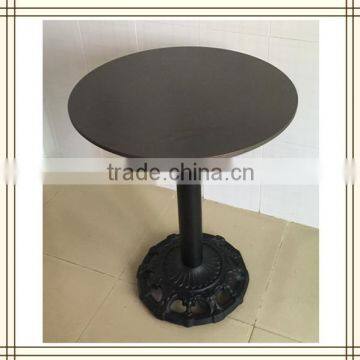 Top quality Round Wooden furniture cafe table (F075)