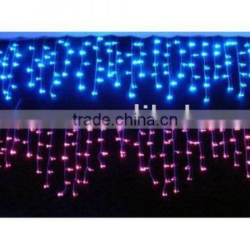 LED icicle light/little curtain light Red/blue