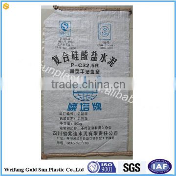 50 KG Block Bottom PP Woven Cement bag/Valve Bag / chemical Sacks