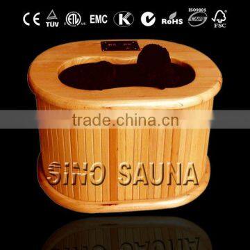 Hot sale mini protabel far infrared wooden foot sauna