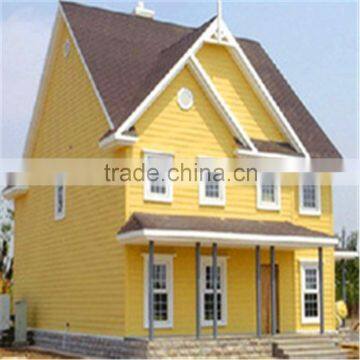 Prefabricated steel structure villa with decorative interior & exterior wall panels