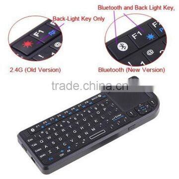 2.4g air mouse for android tv box 2.4GHz wireless Air/Fly mouse with keyboard smart tv box