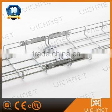 Electro Galvanized Wire Cable Tray With CU CUL CE Certificated
