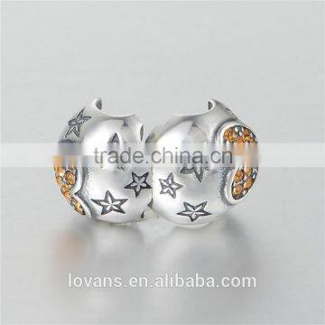 Wholesale Gemstone 925 Sterling Silver Slide Charms photo-5