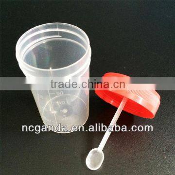 disposable stool specimen collection urine and stool container