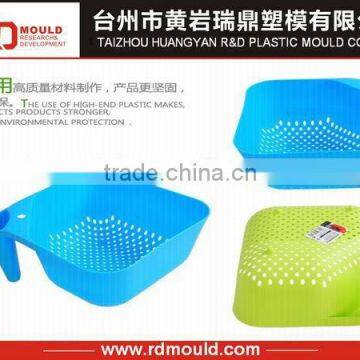 square plastc colander mould,foldable colander mould