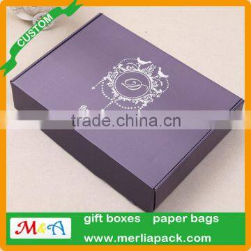 Heaven And Earth Covered Natural Corrugated Box Tie Scarves Empty Boxes