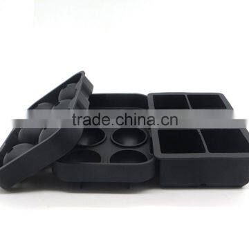 Wholesale FDA Food Grade Bpa Free Big Sphere Cube Homemade 6 Cavity Silicone Ice Cooler Mold photo-3