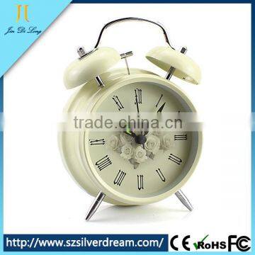 2016 new design Twin Bell Metal Alarm Clock