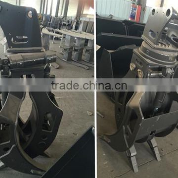 Excavator Log Grapple, Customized 305DC R/304DCR Excavator Log/Timber/ Wood Grapple Made in Linyi City China