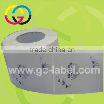 self adhesive label