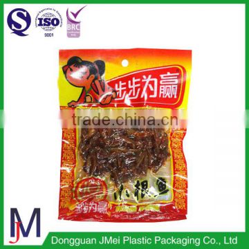 Customized vacuum compressed storage packaging bag for sausages