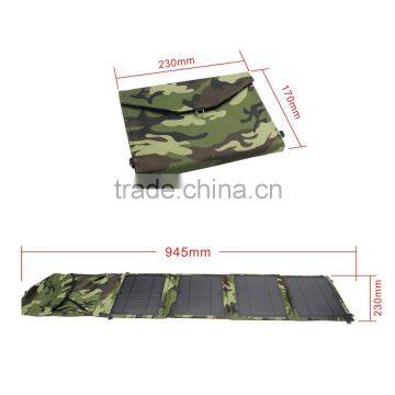 2016 latest products in market popular folding travel bag solar panels for emergency