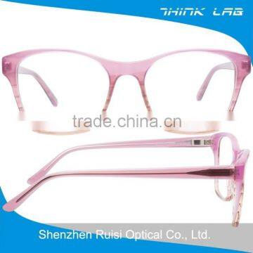 Pink spectacle frame, acetate spectacle frames for women