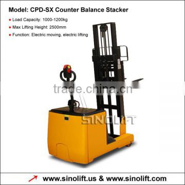 CPD-SX Full Electric Counter Balance Stacker With Curtis Electric Control System