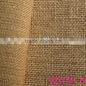 the high quality nature curtain and bag linen fabric