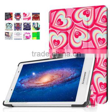 High Definition (HD) Lightweight Case Leather Folio Cover For Lenovo Tab2 A8-50