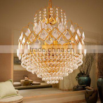 Crystal chandelier lighting for weddings decoration