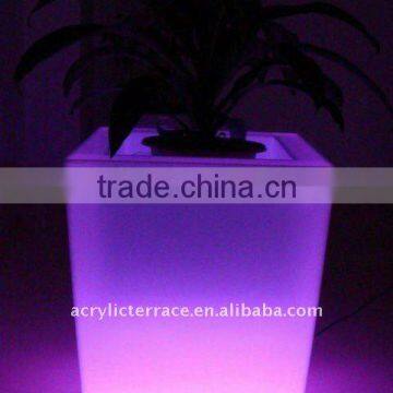 LED flower pot base