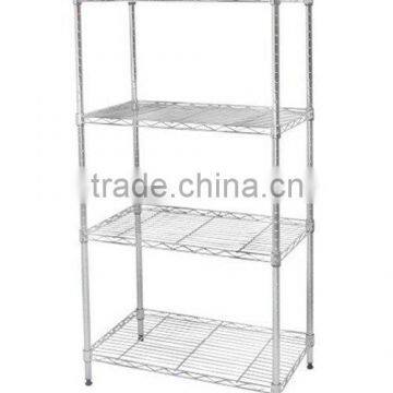 3 tiers wire shelf chrome plated