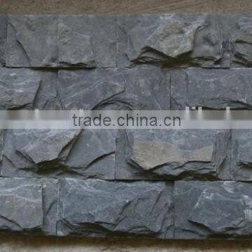 HOT SELLING !! Black mushroom stone exterior wall cladding