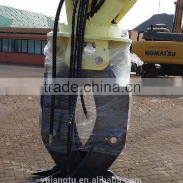 JCM excavator hydraulic rotating/rotatory grapple
