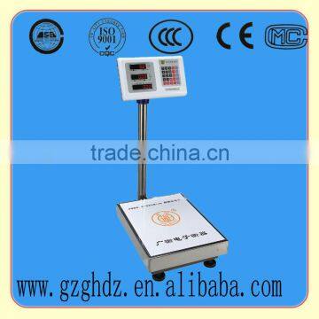 Hot 150kg Electronic Platform Scales / 500kg 100g high accuracy platform scale for sale