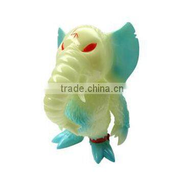 oem plastic customized toy culuminous elephant Stomp Kaiju by Brian Flynn for kids